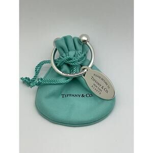 Tiffany & co. 925 Sterling silver keychain Large